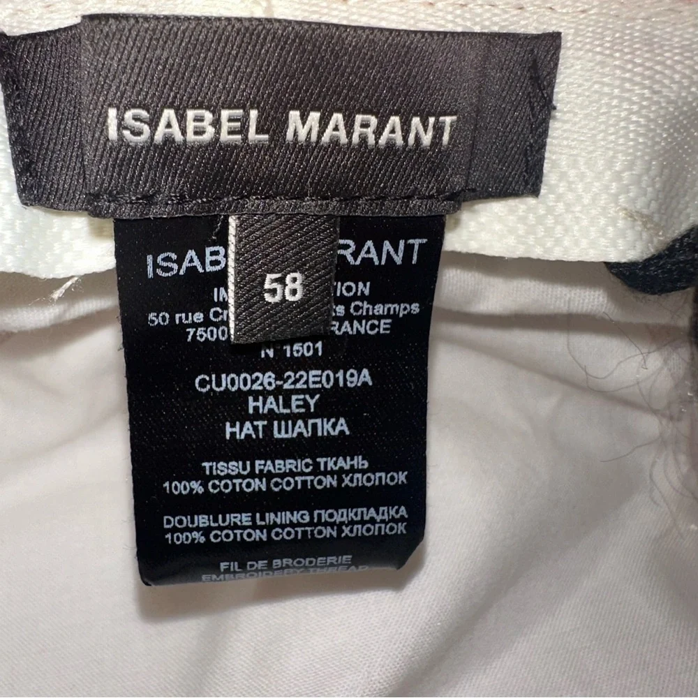 Isabel Marant‎ Haley Hat / 58 / Tangerine Bucket Orange Yellow